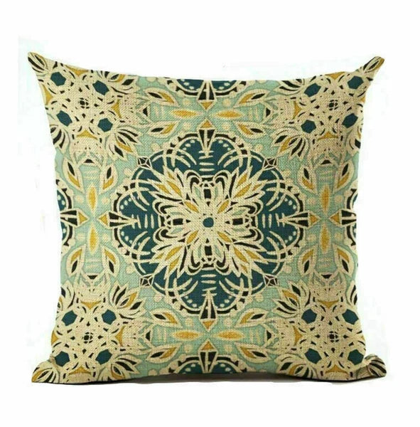 Cover 18" Case / Vintage Cushion pillow Boho Sofa Pattern