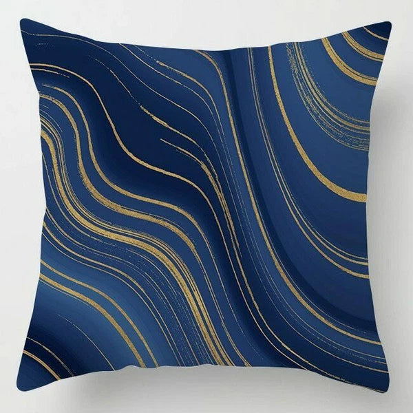 45*45cm Geometric Marble Pillowcover Sofa Decor Pillowcase Bedroom Cushion Cover