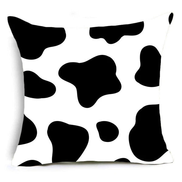 Zebra Pillow Square Fashion Cases Print Leopard Covers Animal Sofa Cushion Bed