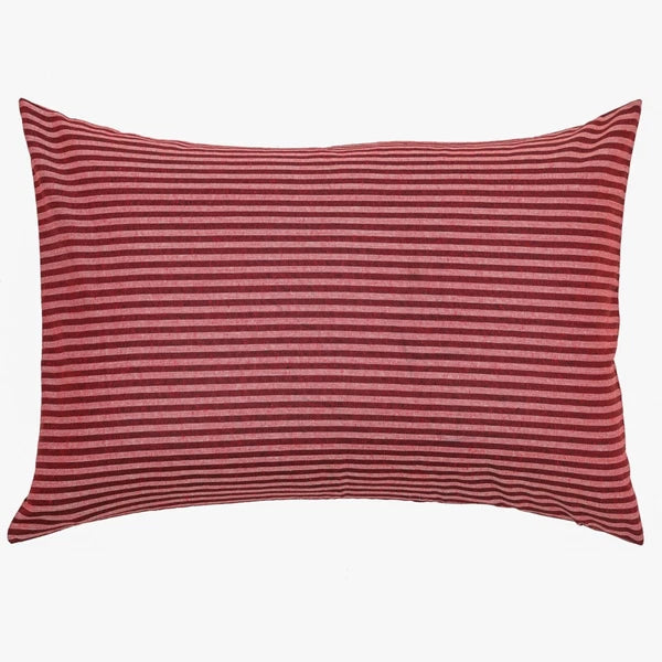 Cotton Pillow Case Cover Home Sofa Bad Decor Striped Throw Cushion Cover-18x28