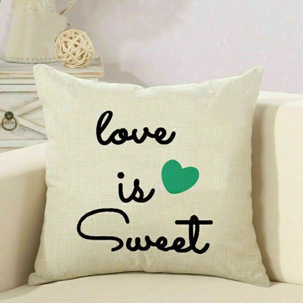 Cushion Pillow Throw Square Waist Home Case Sofa Cover Decorative