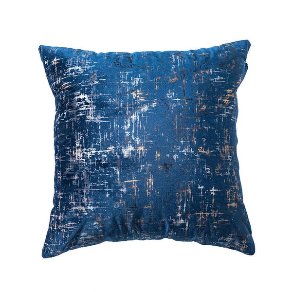 2X Soft Velvet Cushion Covers Square Bronzing Pillow Cases Sofa Car Bed Decor