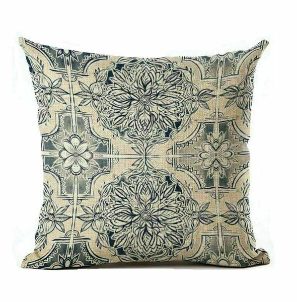 Cover 18" Case / Vintage Cushion pillow Boho Sofa Pattern