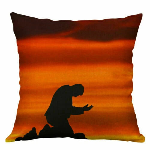 New Sofa Decor Throw Home Car Cover Cross 18" Case Pillow Cushion