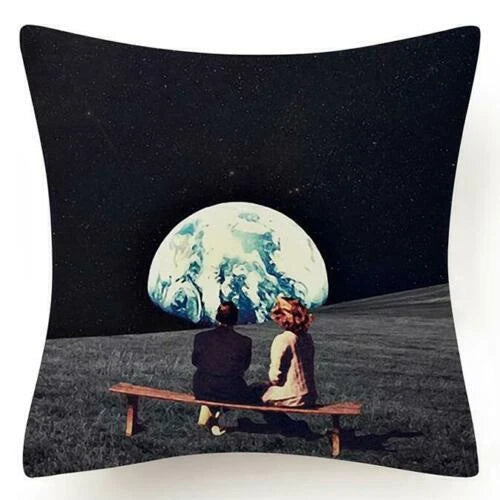⭐⭐18x18" Black White Throw PILLOW COVER 2-Sided Decorative Sofa Bed Cushion Case