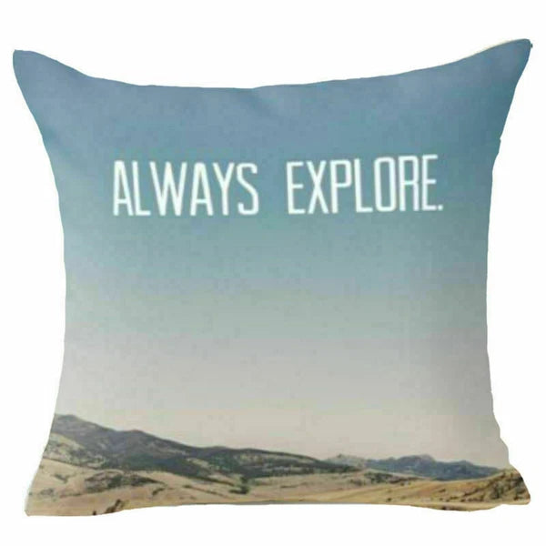 Cover Cushion Sofa Chair Case Seat 18"*18"Square Waist Cover Throw pillow pillow
