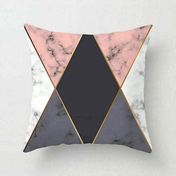 18inch Geometric Polyester Throw Pillow Cases Sofa Home Cover Cushion Decoration
