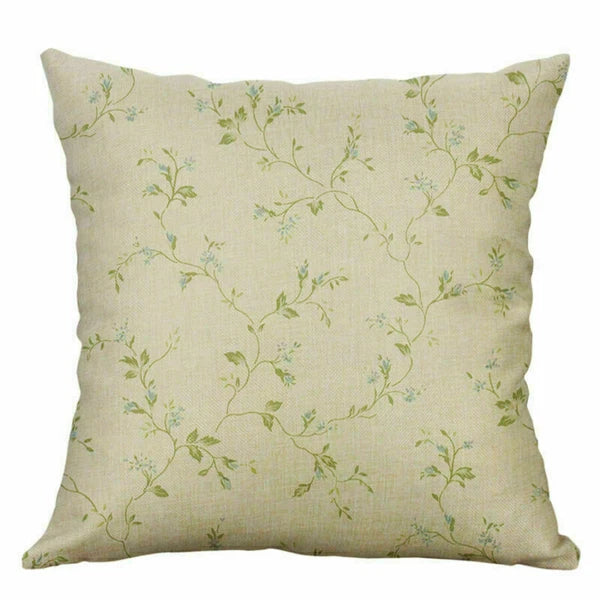 Decor case sofa pillow cover Floral cushion waist Home 18'' Retro