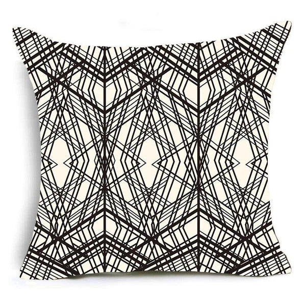 Zebra Pillow Square Fashion Cases Print Leopard Covers Animal Sofa Cushion Bed