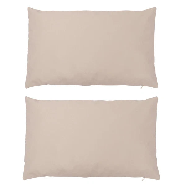 2 Pcs Waterproof Throw Pillowcase Car Cushion Cover Couch Protection