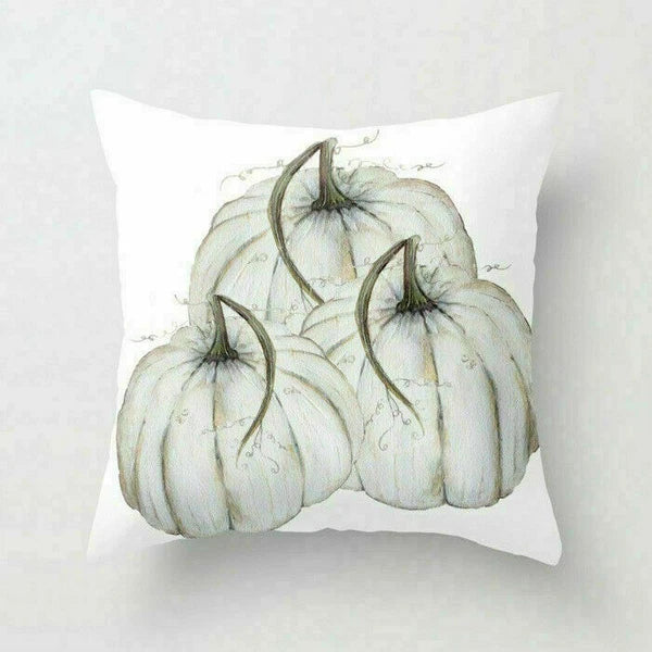 18inch Halloween Pumpkin Pillow Case Waist Throw Home Cover Sofa Cushion Decor