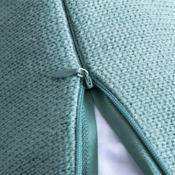 Square Knitted Tassel Pillowcase Sofa Bed Waist Throw Back Cushion Covers Chair