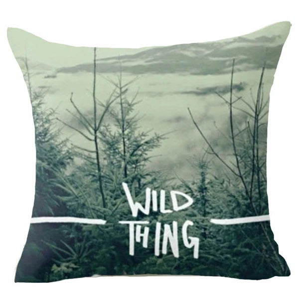 18'' 3D Animal Throw Chair Seat Pillow Case Cover Sofa Waist Cushion Cover