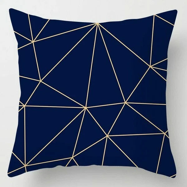 45*45cm Geometric Marble Pillowcover Sofa Decor Pillowcase Bedroom Cushion Cover