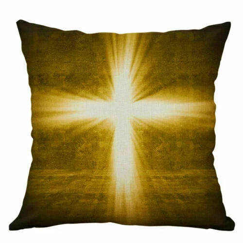 New Sofa Decor Throw Home Car Cover Cross 18" Case Pillow Cushion