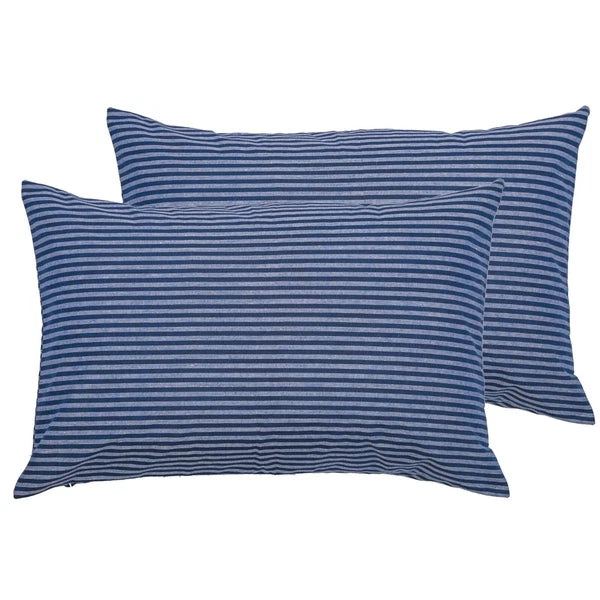 Cotton Cushion Covers Striped Throw Pillow Cover Case Sofa Bad Home Decor-18x28