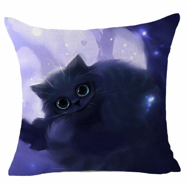 18'' 3D Animal Throw Chair Seat Pillow Case Cover Sofa Waist Cushion Cover