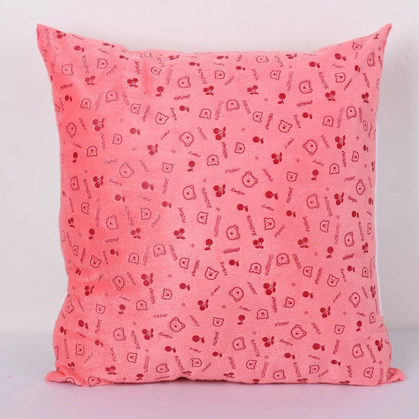 10Pcs Heart Shape Sublimation Blank Pillow Case Home Sofa Car Decor DIY Printed
