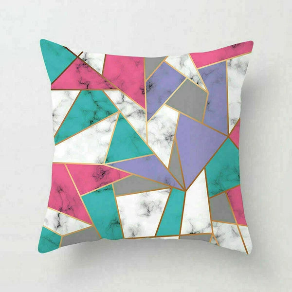 18inch Geometric Polyester Throw Pillow Cases Sofa Home Cover Cushion Decoration