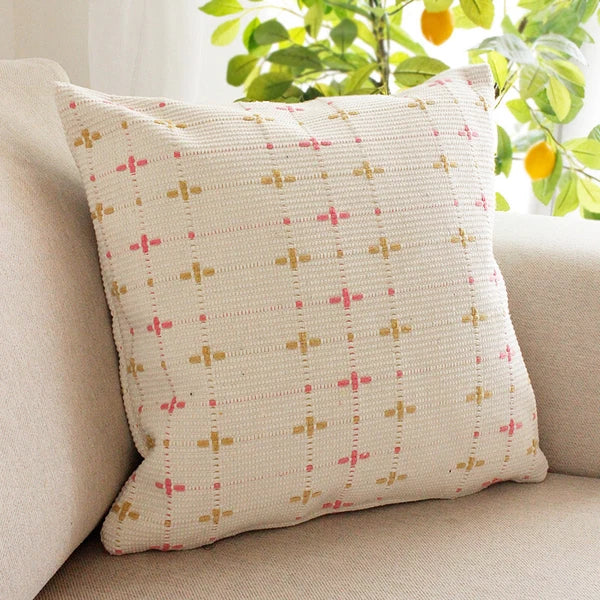 18"x18" Cotton Fabric Throw Pillow Covers Sofa Bed Cushion Cover Case Decorative