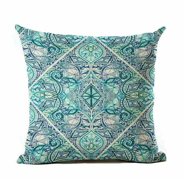 Cover 18" Case / Vintage Cushion pillow Boho Sofa Pattern