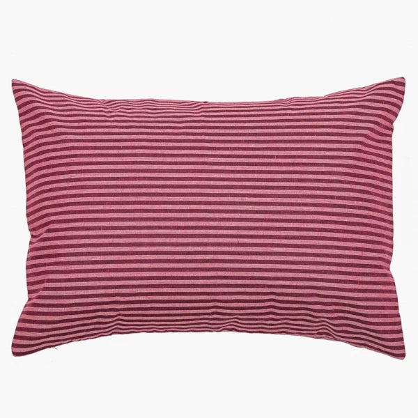 Cotton Pillow Case Cover Home Sofa Bad Decor Striped Throw Cushion Cover-18x28