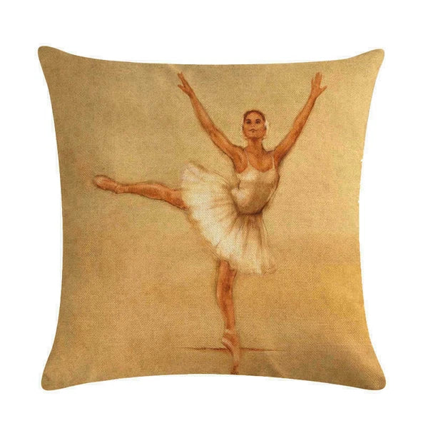 Decor Cushion Sofa Pillow Cover Cover Case Home Girl 18"*18" Pillow Dance