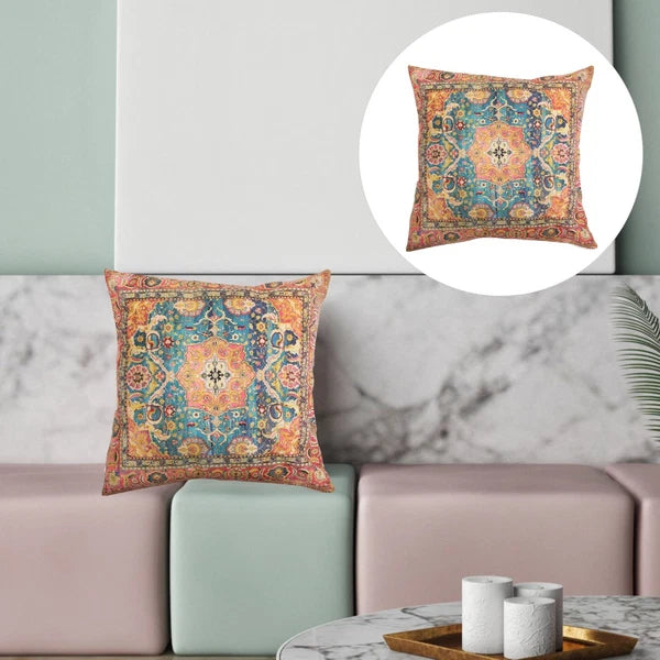 2 Pcs Pillow Case Cushion Cover Boho Style Living Room Covers Sofa Bed