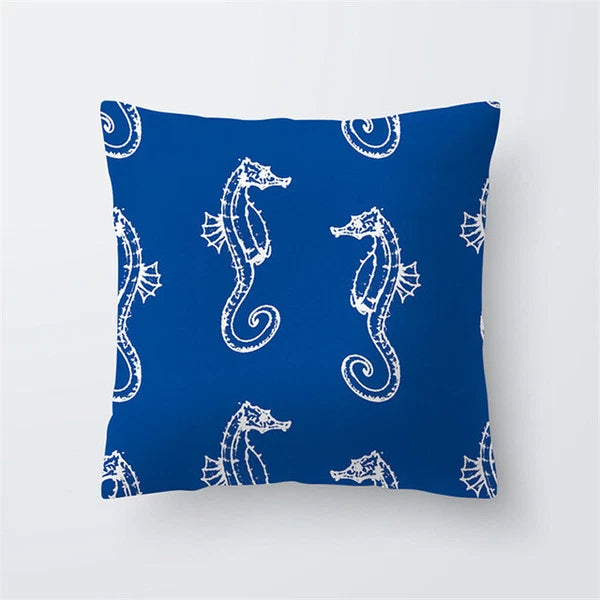 Sea Creatures Pillowcase Sofa Cushion Case Bed Pillow Home Dec Car Cushion Cover