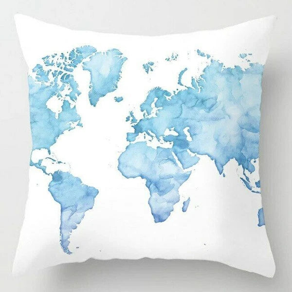 45*45cm Geometric Marble Pillowcover Sofa Decor Pillowcase Bedroom Cushion Cover
