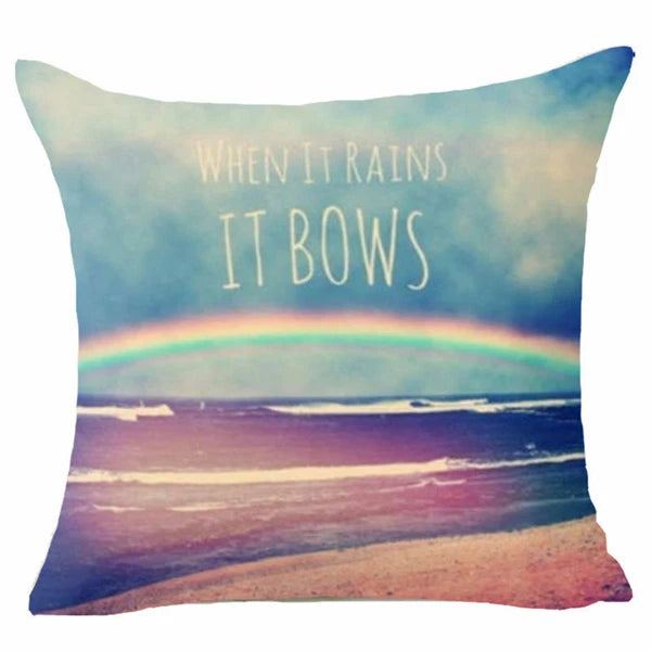 18'' 3D Animal Throw Chair Seat Pillow Case Cover Sofa Waist Cushion Cover