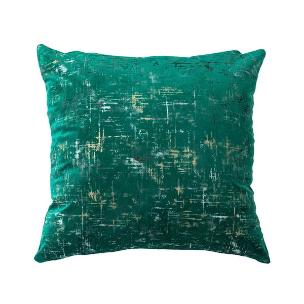 2X Soft Velvet Cushion Covers Square Bronzing Pillow Cases Sofa Car Bed Decor