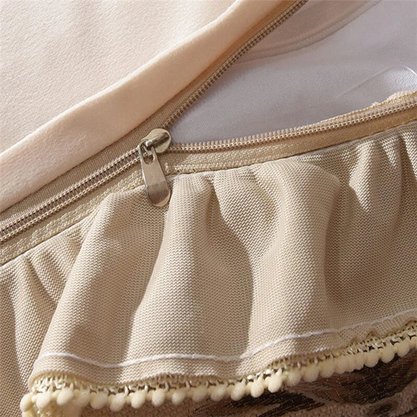 22x22in Jacquard Chenille Farbic Throw Pillow Covers Sofa Bed Cushion Cover Case