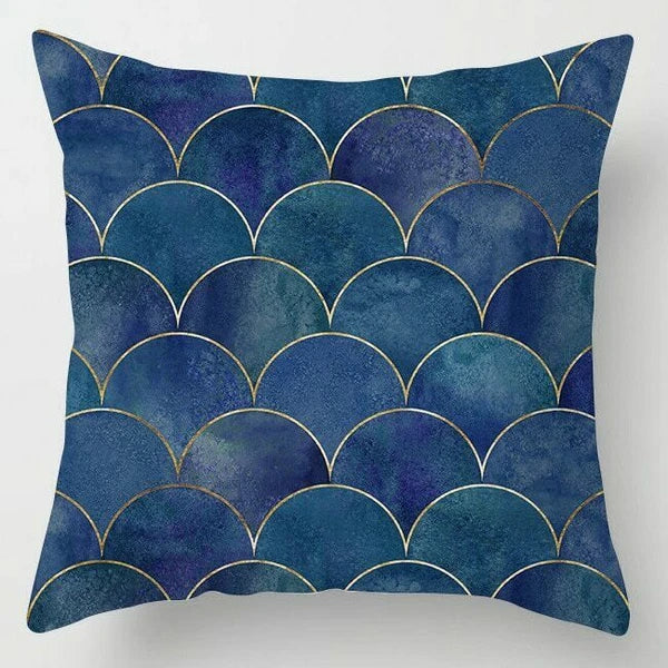 45*45cm Geometric Marble Pillowcover Sofa Decor Pillowcase Bedroom Cushion Cover