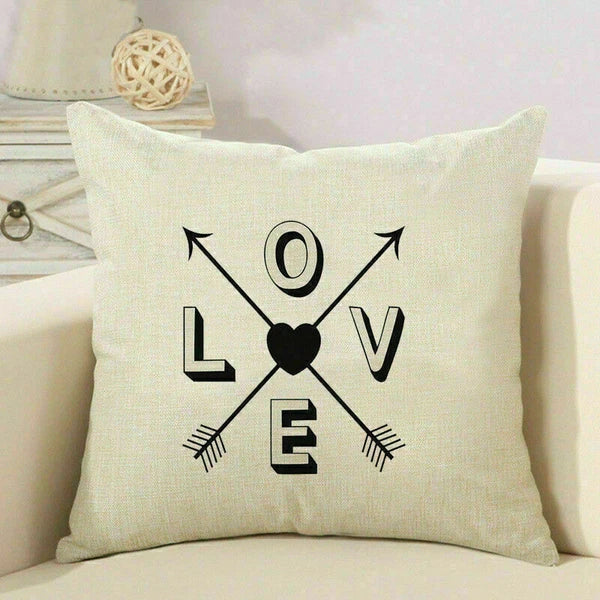 Cushion Pillow Throw Square Waist Home Case Sofa Cover Decorative