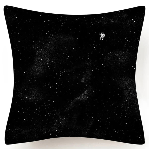 ⭐⭐18x18" Black White Throw PILLOW COVER 2-Sided Decorative Sofa Bed Cushion Case