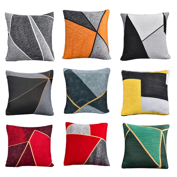 Printed Throw Pillow Case Cushion Cover Sofa Couch Bed Car Decor Geometric
