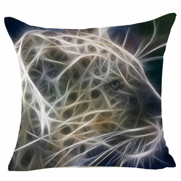 18'' 3D Animal Throw Chair Seat Pillow Case Cover Sofa Waist Cushion Cover