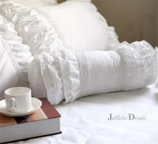 Top Floral Lace Cushion Bedding Cute Throw Pillow CASE Cushions Sofa PillowCASE
