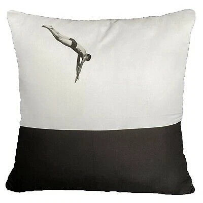 ⭐⭐18x18" Black White Throw PILLOW COVER 2-Sided Decorative Sofa Bed Cushion Case