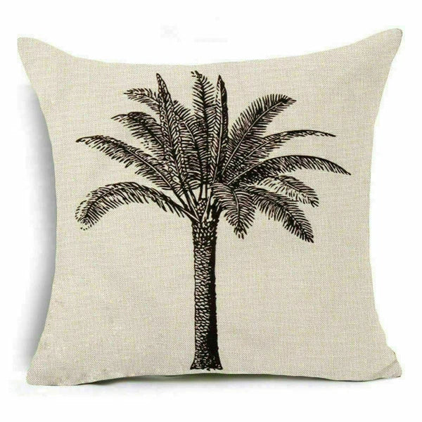 Throw Pillow Fashion Flower Tree  Case Sofa Home Cover Cushion Decor