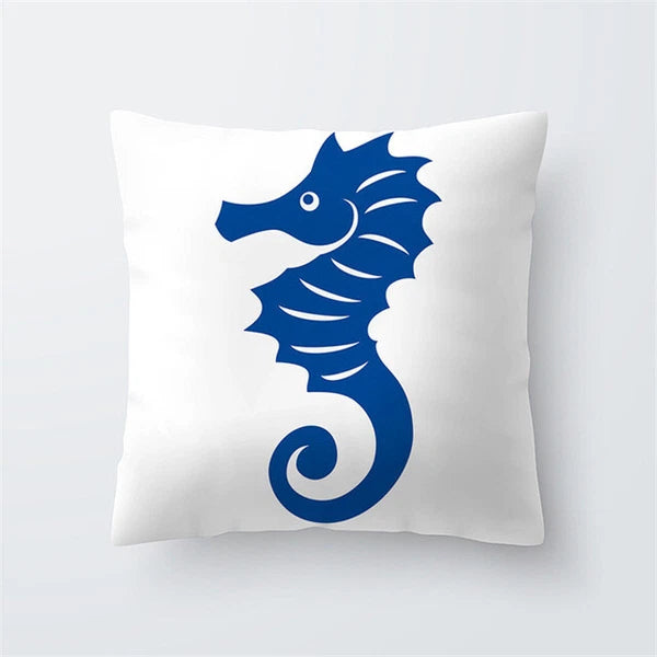 Sea Creatures Pillowcase Sofa Cushion Case Bed Pillow Home Dec Car Cushion Cover
