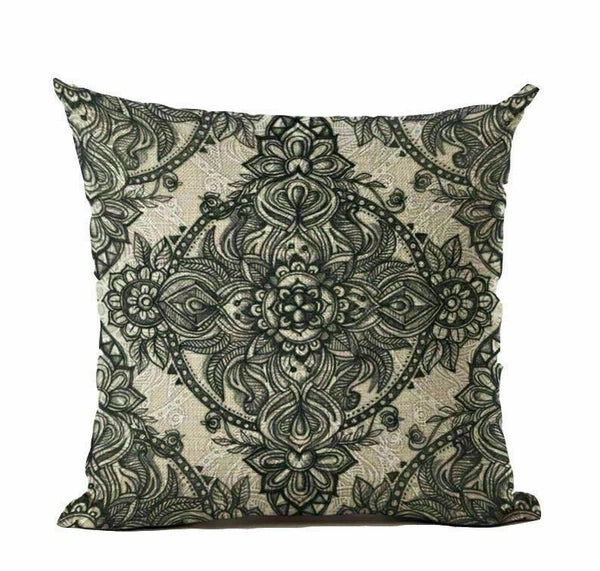 Cover 18" Case / Vintage Cushion pillow Boho Sofa Pattern