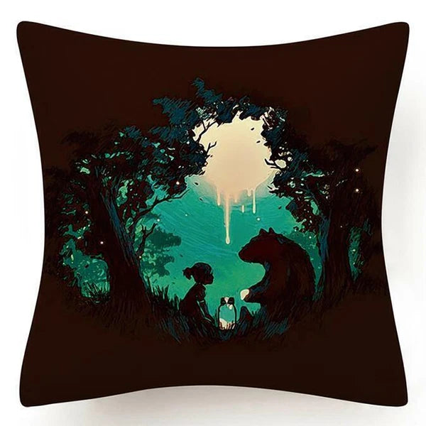 ⭐⭐18x18" Black White Throw PILLOW COVER 2-Sided Decorative Sofa Bed Cushion Case