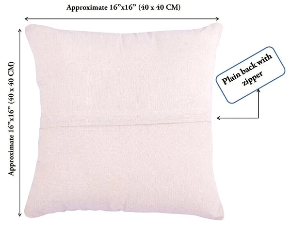 Indian Suzani Evil Eye Hamsa Embroidery Cushion Covers Bed Sofa Pillow Case 40CM