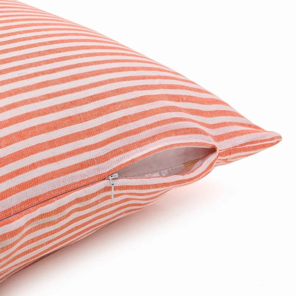 Cotton Pillow Case Cover Home Sofa Bad Decor Striped Throw Cushion Cover-18x28