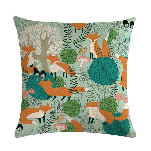 Cushion Pillow Throw Square Waist Home Case Sofa Cover Decorative
