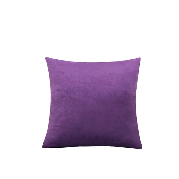 40*40cm Pillowcase Velvet Pillow Cover Soft Square Cushion Case Sofa Sleeper Hot