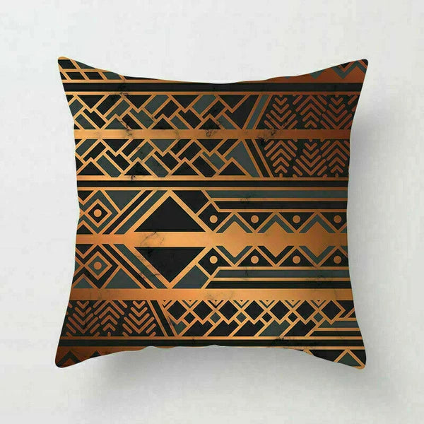 18inch Geometric Polyester Throw Pillow Cases Sofa Home Cover Cushion Decoration