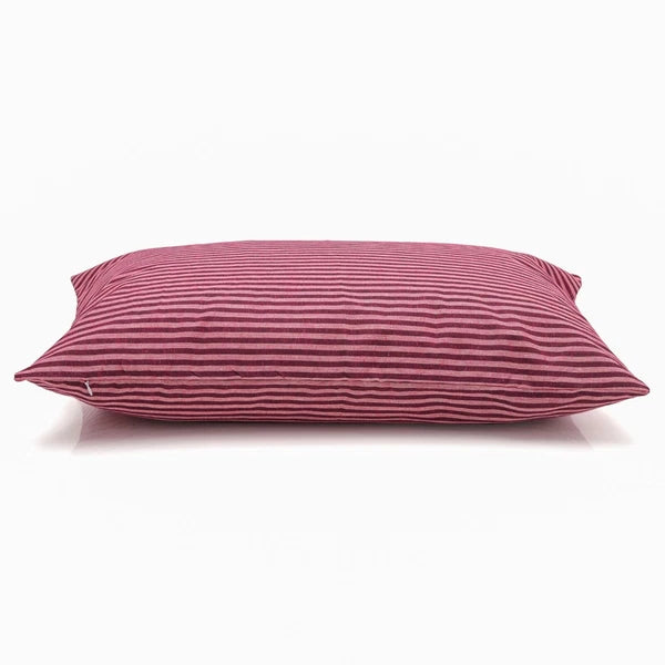 Cotton Pillow Case Cover Home Sofa Bad Decor Striped Throw Cushion Cover-18x28